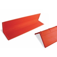 Compact Orange:- 470mm Long,Corner:- 100mm x 100mm x 8mm Thick