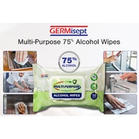 GERMisept Anti Bacterial Wipes. 75% ISO Propyl Alcohol. 50pcs