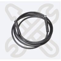 8m Black Rubber Hose