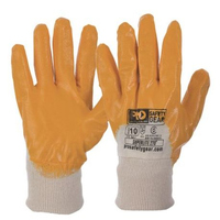 Super-Lite Orange 3/4 Dipped Gloves