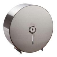 Jumbo Toilet Roll Dispenser, Stainless Steel (DTJSS)