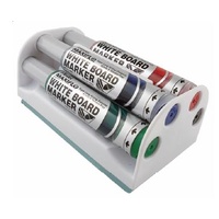 Magnetic Eraser Set Maxiflo Pump It 4 Colours Bullet Point YMWL5/6 Range (Set)