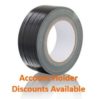 36mm x 25mtr Black Cloth Tape (PPC-409)