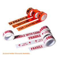 Printed Packaging Tapes (Fragile, Top Load, Security Seal, Handle with Care)