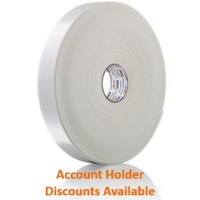 White Double Sided EVA Foam Tape 30.5mtr (1.6mm) (5700)