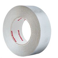 72mm VaporSeal Reinforced Aluminium Foil Tape 50mtr