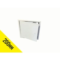 Trade Mark Access Panel Metal Door Flanged 200mm Budget Lock (AP28)