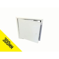 Trade Mark Access Panel Metal Door Flanged 300mm Budget Lock (AP7)