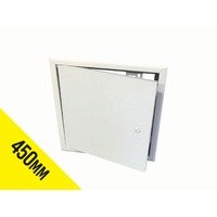 Trade Mark Access Panel Metal Door Flanged 450mm Budget Lock (AP8)