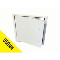 Trade Mark Access Panel Metal Door Flanged 550 mm Dual Budget Lock (AP15)