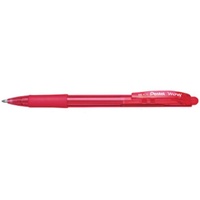 Pentel WOW Retractable Ballpoint Pen - Pink
