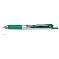 EnerGel Retractable 0.7mm Gel Pen (BL77-D) Green