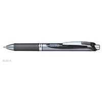 EnerGel Retractable 1.0mm Gel Pen (BL80-A) Black