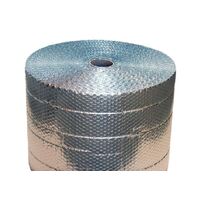 Metalised/Reflective Bubble Wrap (Single Layer) 10mm Metalised Bub 10mm 1.5m x 50m