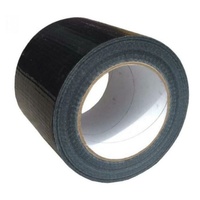 200mm x 25mtr Black Cloth Tape (PPC-406)