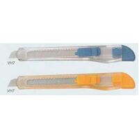 9mm Slimline hand held cutter with thumb lock 9mm snap off blades. (CVH7)