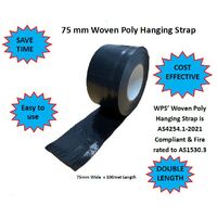 Duct Hanging Strap 75mm x 100mtr (Double Length Rolls) DS75100