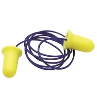 Corded "Bell" Ear Plugs (Pairs wrapped/100 pairs per box) EPYC