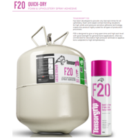 F20 Quick-Dry Foam & Upholstery Spray Adhesive