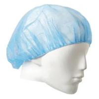 Bouffant Round 250pcs Blue