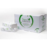 Caprice Green Interleaved Hand Towel (1516GR)