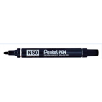 Pentel Permanent Marker (N50-A) Bullet/Black