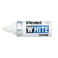 Pentel Permanent White Marker (100W) Stuby 3.3mm line