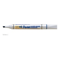 White Board Markers Chizel 1.9mm-4.7mm (MW86-C) Blue