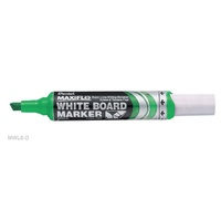 Maxiflow White Board Marker 3-7mm Chisel Point (MWL6-D) Green
