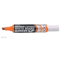 Maxiflow White Board Marker 3-7mm Chisel Point (MWL6-F) Orange