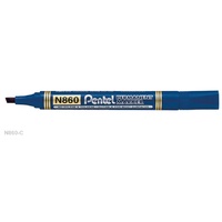 Pentel Permanent Marker (N860-C) 1.5-4.5mm Chisel Point Blue
