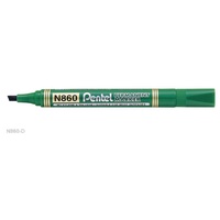 Pentel Permanent Marker (N860-D) 1.5-4.5mm Chisel Point Green