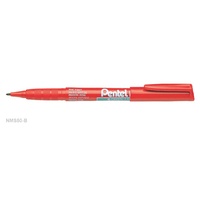 Marker Green Label Fine Point (NMS50-B) Red
