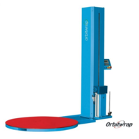 Powered Pre-Stretch Wrap Machine Orbitwrap OR-2000 & Pallet Truck Ramp. 