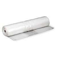 Poly Bag 500mm (W & Opening) x 500mm Gusset x 1,500mm(Length) x 50um Clear 100 Bags on a Roll