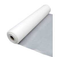 1,000mm/2,000mm (Centrefold) x 100um thick x 100m x 18.5kgs Clear Remill Builders Film 