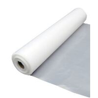 2,000mm/4,000mm (Centrefold) x 200um thick x 50m x 36.8kgs Clear Remill Builders Film