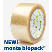 Monta860 Biopack Compostable Packaging Tape 50mm x80m