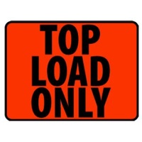 Top Load Only Ripper Labels (72mm x 100mm) 500pcs