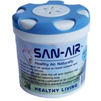 SAN-AIR Air-Conditioning Mould & Bacteria Eliminator Vented Jar 100g