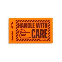 Handle With Care - Fluro Orange