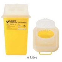 6 Ltr Sharpesafe Container (Supply Only)