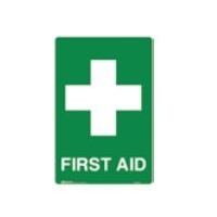 First Aid Sign Metal 600mm x 450mm / T835330