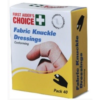 Premium Adhesive Fabric Strips (Fingertip & Knuckle Strips)  Fingertip x 20pcs, Knuckle Strip x 20pcs