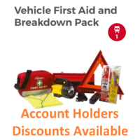 Vehicle First Aid & Breakdown Kit