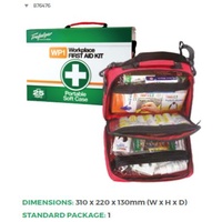 Workplace First Aid Kits (WP1) Portable Soft Case