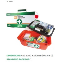 Workplace First Aid Kit (WP1) Portable Hard Case