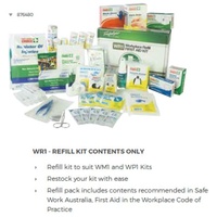 Workplace First Aid Kits Refills WM1 & WP1 (Contents Only)