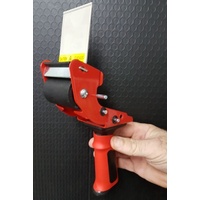 Spring Loaded Pistol Grip Tape Dispenser Rubber Roller & Handle for added comfort TDCOMFY